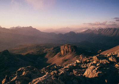 Inspiration nature - Coucher de soleil un été dans Le Dévoluy ©yenbui.fr