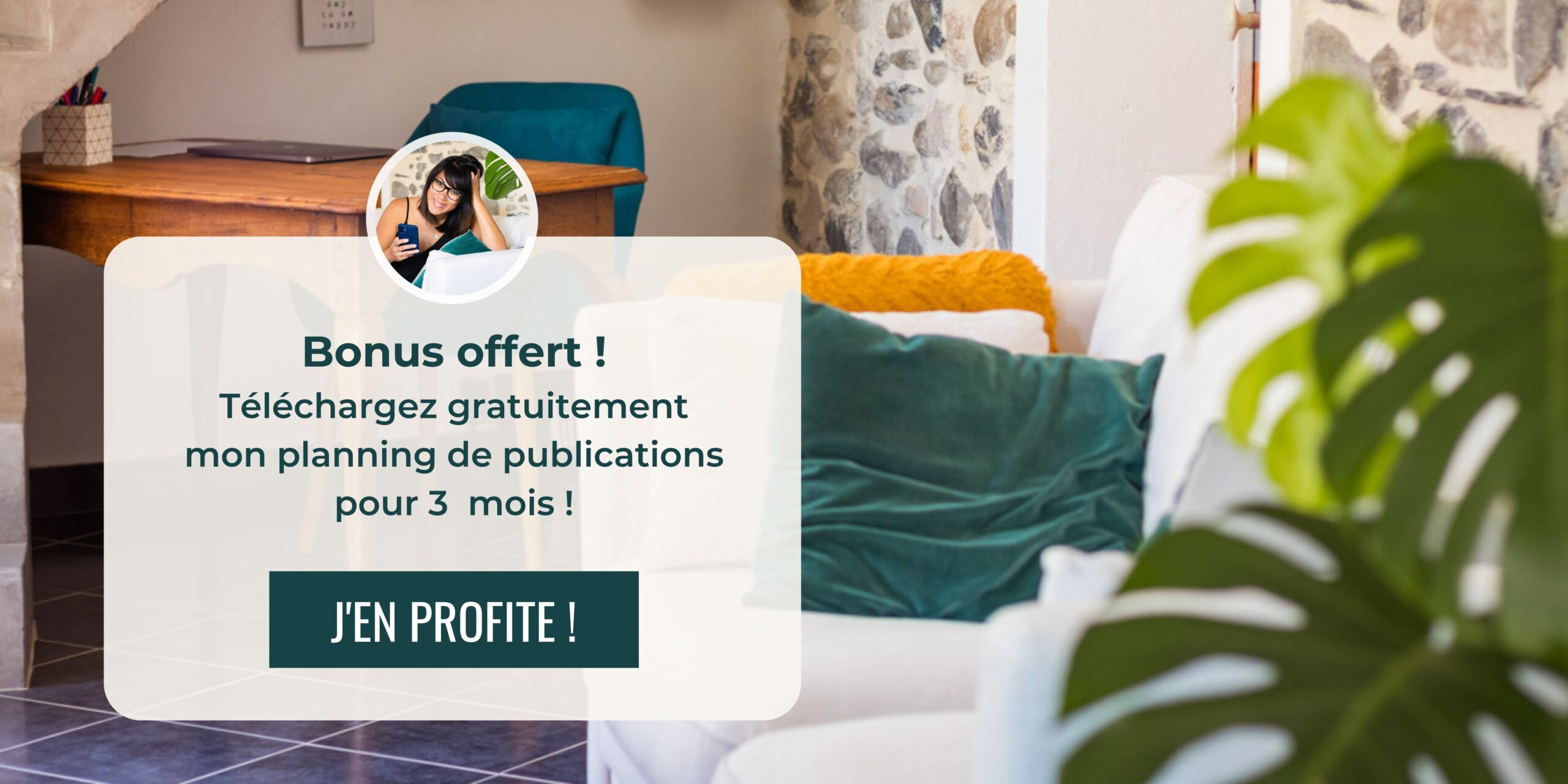 Bonus offert ! Téléchargez gratuitement mon calendrier de publications sur 3 mois