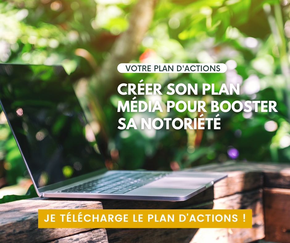 Workbook « Créer son plan média pour booster sa notoriété » ©yenbui.fr