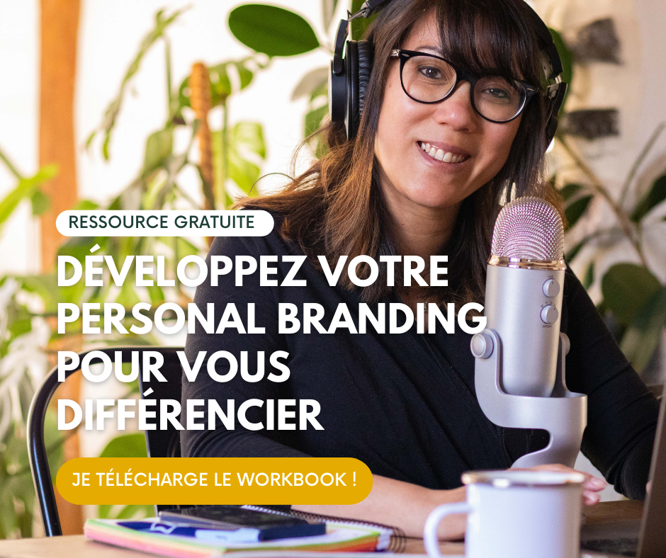 Vignette Téléchargez le workbook « Comment développer son personal branding pour se différencier ? » ©yenbui.fr